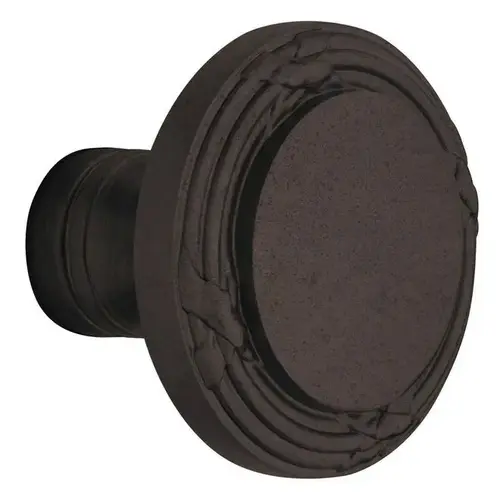 Single 5013 Knob Less Rose Distressed Oil Rubbed Bronze Finish