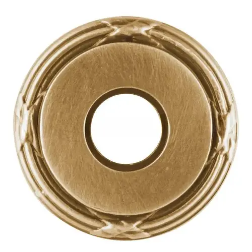 Dummy Pair 2-5/8" Edinburgh Rose Vintage Brass Finish
