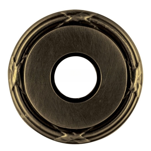 Estate Solid Brass Rosette