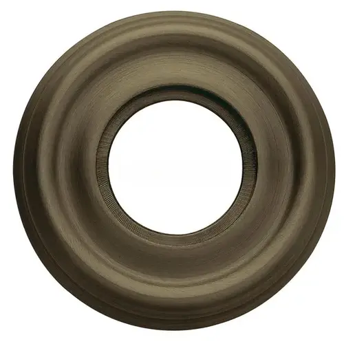 Single 2" Passage Rose Antique Brass Finish