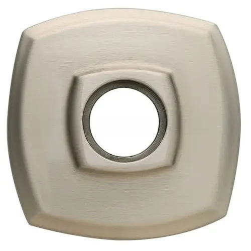 Single Dummy 2-5/8" Rose Lifetime Satin Nickel Finish