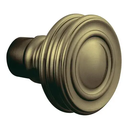 Single 5066 Knob Less Rose Antique Brass Finish