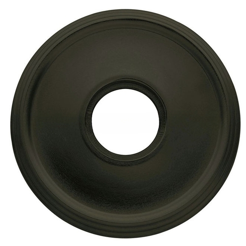 Single 2-5/8" Privacy Rose Satin Black Finish