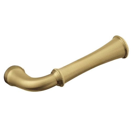 Pair 5118 Lever Less Rose Satin Brass With Brown Finish