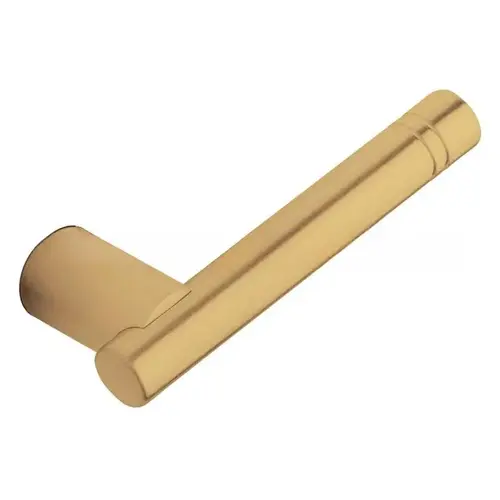 Single Left Hand 5138 Lever Less Rose Satin Brass With Brown Finish