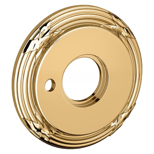 Single 2-5/8" Privacy Rose Lifetime Brass Finish