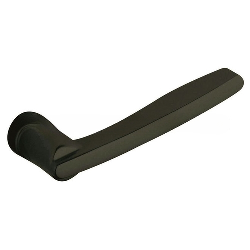 Single Left Hand 5164 Lever Less Rose Satin Black Finish