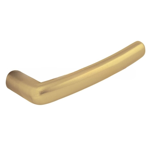 Single Left Hand 5165 Lever Less Rose Satin Brass with Brown Finish