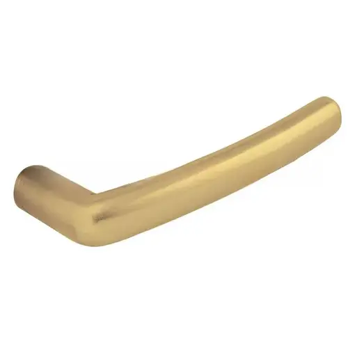 Single Right Hand 5165 Lever Less Rose Satin Brass with Brown Finish