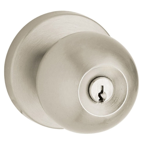 5215 Contemporary Knob Full Dummy Lifetime Satin Nickel Finish