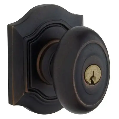 5237 Bethpage Knob Full Dummy Distressed Oil Rubbed Bronze Finish