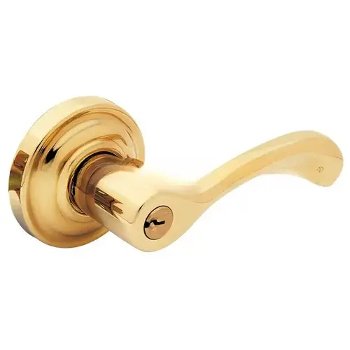 Right Hand 5245 Classic Lever Emergency Egress Keyed Entry Lifetime Brass By Satin Black Finish