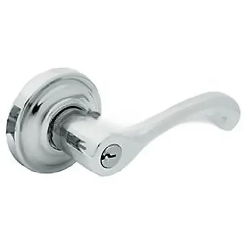 5246 Thick Door Classic Lever Full Dummy Bright Chrome Finish