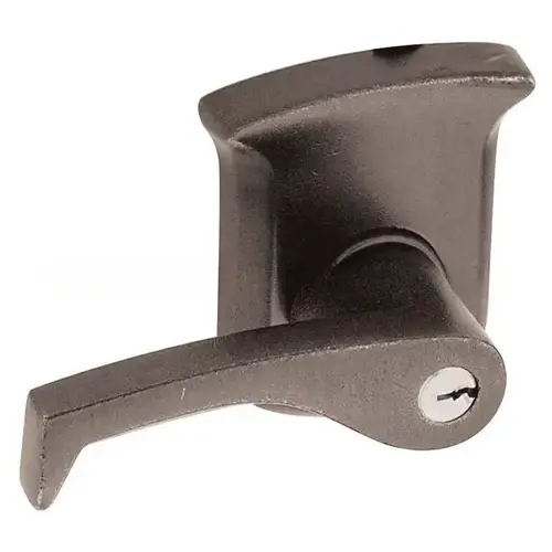 Left Hand 5265 Tahoe Lever Emergency Egress Keyed Entry Distressed Oil Rubbed Bronze Finish