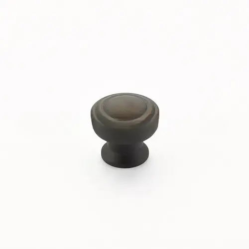 1-1/4" Menlo Park Round Cabinet Knob Ancient Bronze Finish