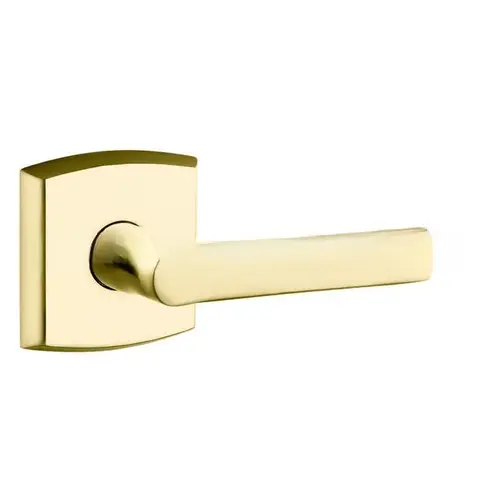 Single Right Hand 5485V Lever Less Rose Unlacquered Brass Finish