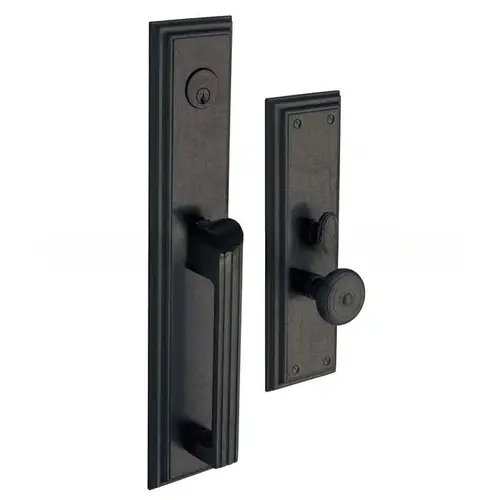 Tremont Single Cylinder Entry Mortise Trim Distressed Oil Rubbed Bronze Finish