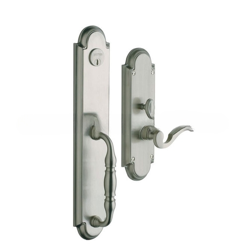 Right Hand Hamilton Full Dummy Mortise Trim Lifetime Satin Nickel Finish