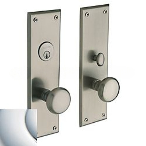 Baltimore Full Dummy Mortise Trim Bright Chrome Finish