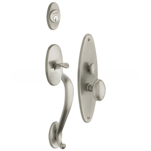 Estate Mortise Lexington Trim Set Lifetime PVD Satin Nickel