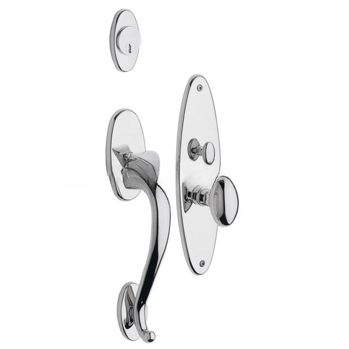 Lexington Full Dummy Mortise Trim Bright Chrome Finish