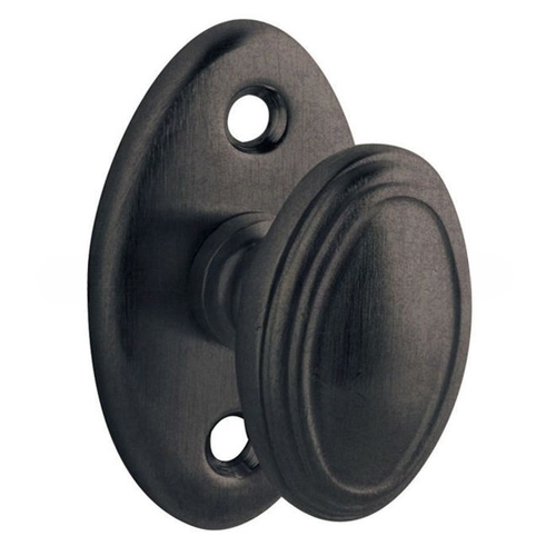 Extended Oval Turn Piece Distressed Oil Rubbed Bronze Finish