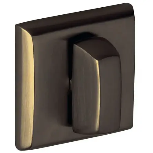 Lakeshore Square Turn Piece Antique Brass Finish