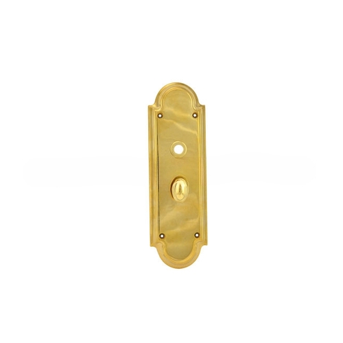 Hamilton / Stanford Interior Escutcheon Cut for Turn Unlacquered Brass Finish