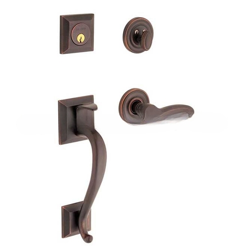 Estate Madison Tubular Handleset Venetian Bronze