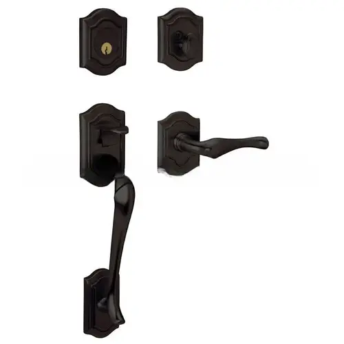 Bethpage Sectional Tubular Right Hand Full Dummy Handleset Oil Rubbed Bronze Finish