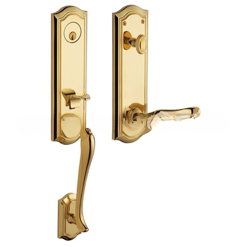 Bethpage Emergency Egress Tubular Right Hand Full Dummy Handleset Unlacquered Brass Finish