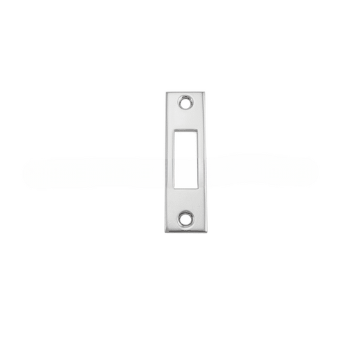 1" x 3-5/8" Mortise Deadlock Strike Bright Chrome Finish