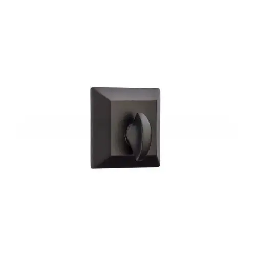 Quincy Single Sided Deadbolt Flat Black Finish