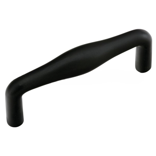 Dane 4" Cabinet Pull Flat Black Finish