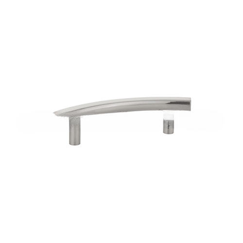 T-Curve Bar 3-1/2" Cabinet Pull Satin Nickel Finish