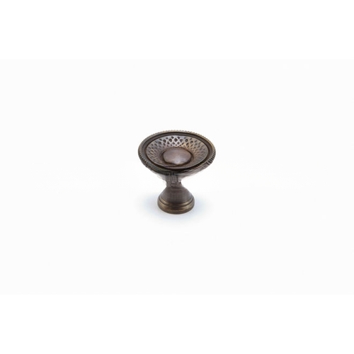 1-1/4" Sonata Cabinet Knob Dark Antique Bronze Finish