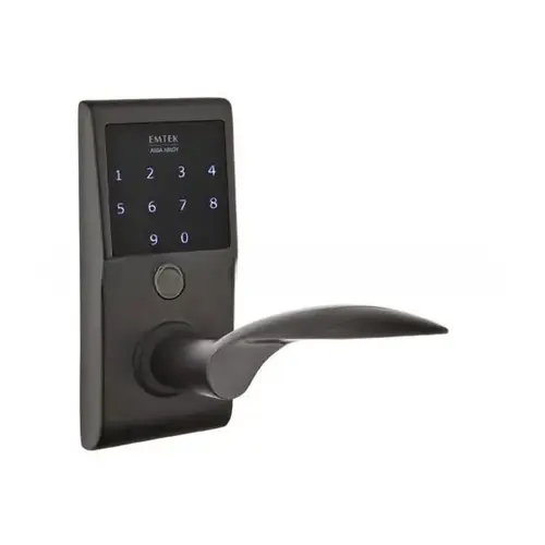 Mercury Right Hand Emtouch Leverset Electronic Touchscreen Lock Flat Black Finish