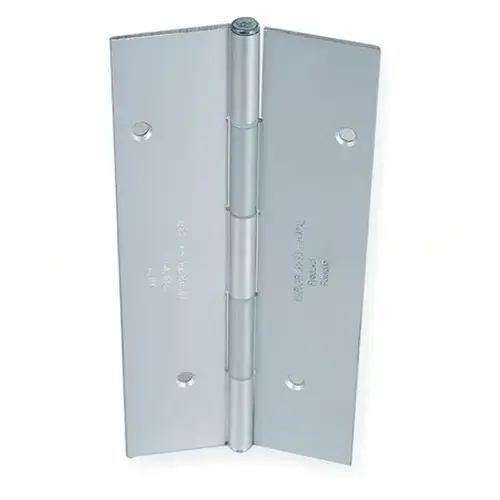 7' Edge Mount Pin and Barrel Continuous Hinge Anodized Aluminum Finish