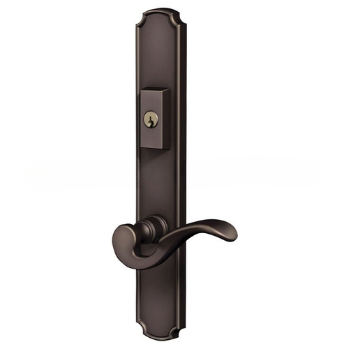 Bismark Multi Point Trim Keyed Entry with Turn Knob Configuration 2 Venetian Bronze Finish