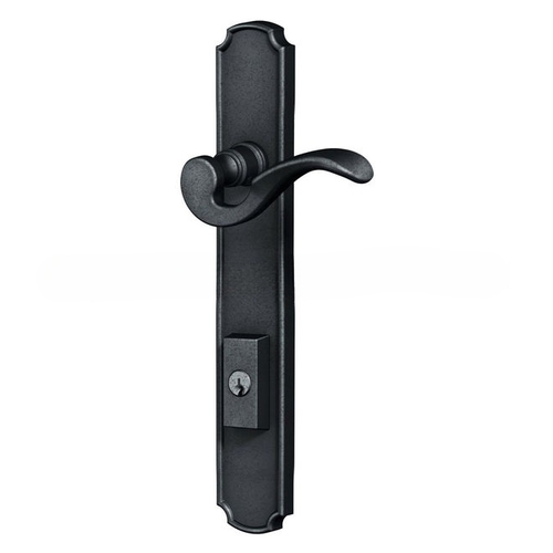 Bismark Multi Point Trim Keyed Entry with Turn Knob Configuration 5 Distressed Oil Rubbed Bronze Finish