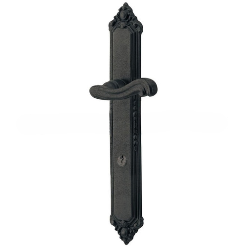 Kensington Multi Point Trim Keyed Entry with Turn Knob Configuration 1 Distressed Oil Rubbed Bronze Finish