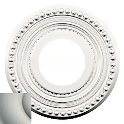 2" Beaded Single Passage Rose Lifetime Satin Nickel Finish