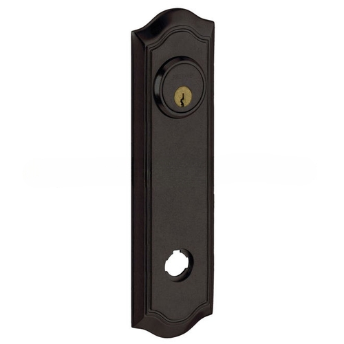 10-3/20" Bethpage Single Passage Rose Distressed Oil Rubbed Bronze Finish