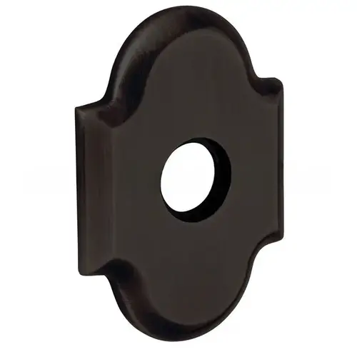 3-19/20" Arch Single Privacy Rose Oil Rubbed Bronze Finish