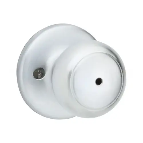 Cove Privacy Door Lock with New Chassis with 6AL Latch and RCS Strike Satin Chrome Finish