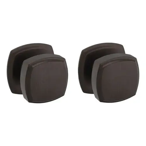 Preconfigured 5011 Knob with 5058 Rose Full Dummy Lock Venetian Bronze Finish