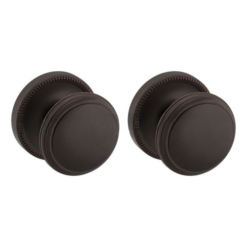 Preconfigured 5069 Knob with 5076 Rose Full Dummy Lock Venetian Bronze Finish