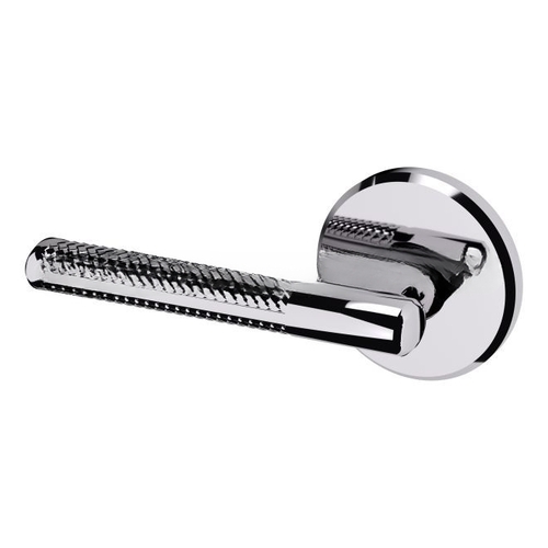 Preconfigured L015 Lever with R016 Rose Left Hand Half Dummy Lock Bright Chrome Finish