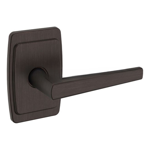 Preconfigured L024 Lever with R046 Rose Right Hand Half Dummy Lock Venetian Bronze Finish