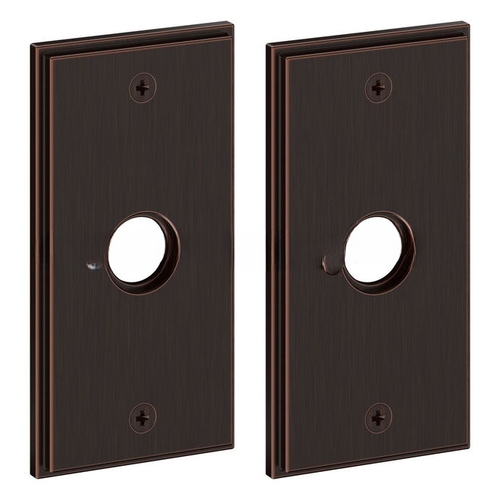 5" Hollywood Hills Privacy Rose Pair Venetian Bronze Finish